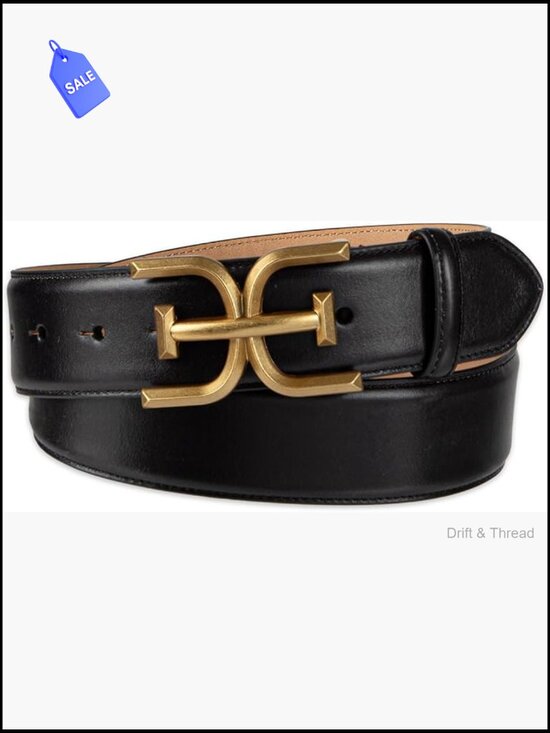 Genuine Leather Belt with Double-E Buckle for Jeans & Trousers main image 7